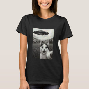 Camiseta Arte de Meme de Abdução Alienígena Engraçada de Ga