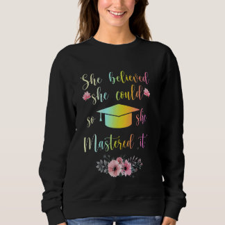 Camiseta Arte De Mestrado legal Para Homens Grau Acadêmico 