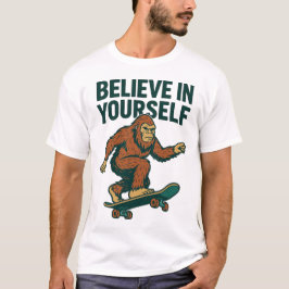 Camiseta Arte de Motivação Acredite Em Si Mesmo