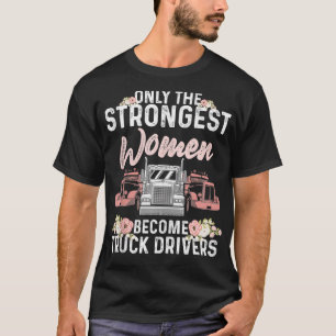 Camiseta Arte De Motorista Engraçado Para Mulheres Meninas
