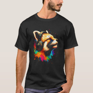 Camiseta Arte de Música de Fossa Legal para Fones de Ouvido
