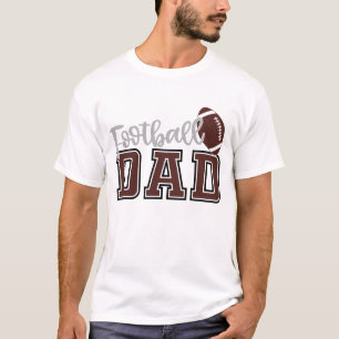 Camiseta Arte de Pai de futebol legal