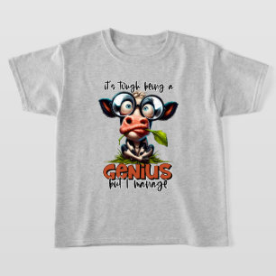 Camiseta Arte de palavras de sarcasmo engraçado galo