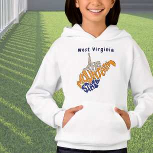 Camiseta Arte de Palavras do Apelido West Virginia