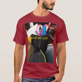 Camiseta Arte de Papel de carta do Tea Mug Life abstrato