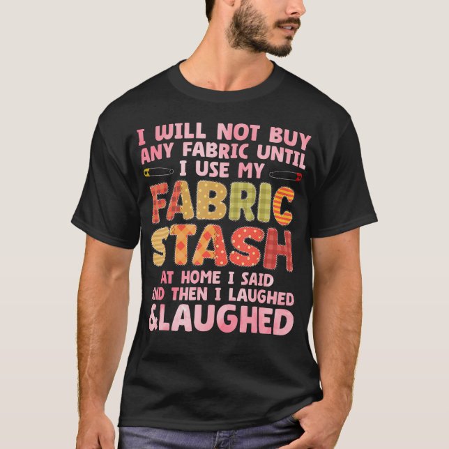 Camiseta Arte de Patchwork Divertida para Homens e Mulheres (Frente)