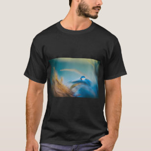 Camiseta Arte de Pé Azul