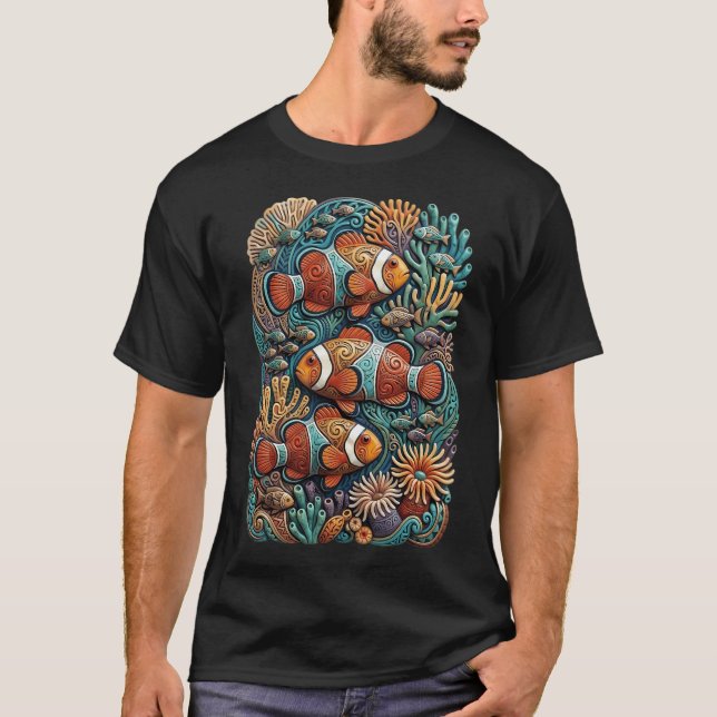 CAMISETA ARTE DE PEIXE (Frente)