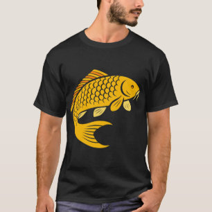 Camiseta Arte de Peixe Dourado â€“ Ilustração Decorativa La