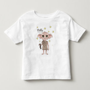 Camiseta Arte de Personagem em Aquarela do Dobby