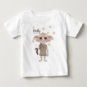 Camiseta Arte de Personagem em Aquarela do Dobby