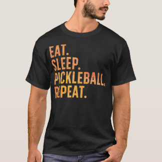 Camiseta Arte de Pickleball para Jogador de Pickleball