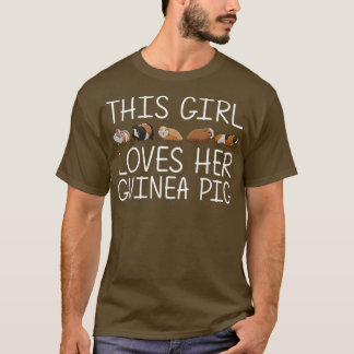 Camiseta Arte De Porco Engraçada Para Raparigas Raparigas R