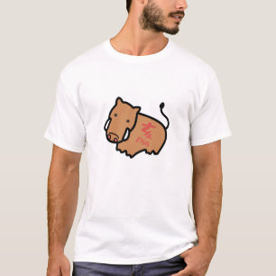 Camiseta Arte de Porco Zodíaco Chinês