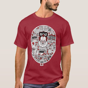 Camiseta Arte de Portas do Balão de TI