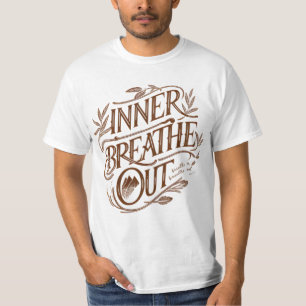 Camiseta Arte de relaxamento e bem-estar - Design de engenh