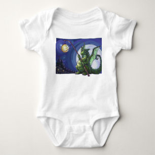 Camiseta Arte de Relógio de Dragão