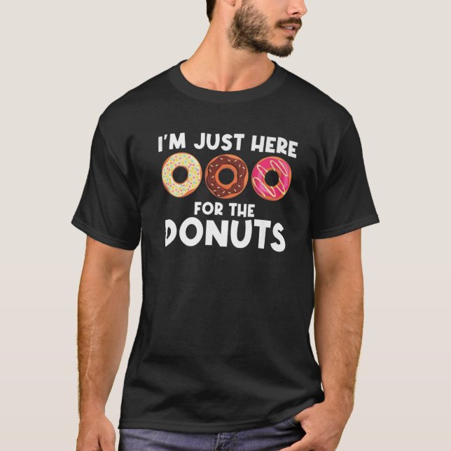 Camiseta Arte De Rosquinha legal Para Homens Mulheres Choco (Frente)