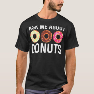 Camiseta Arte De Rosquinha legal Para Homens Mulheres Choco