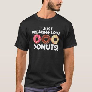 Camiseta Arte De Rosquinha legal Para Homens Mulheres Choco