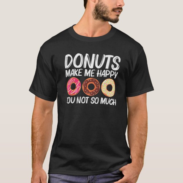 Camiseta Arte De Rosquinha legal Para Homens Mulheres Choco (Frente)