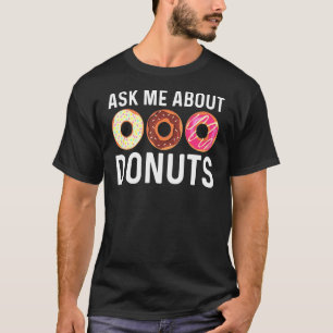 Camiseta Arte De Rosquinha legal Para Homens Mulheres Choco