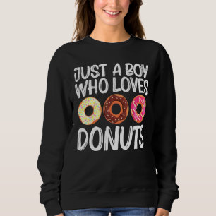 Camiseta Arte De Rosquinha legal Para Meninos Chocolat De A