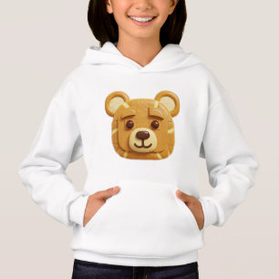 Camiseta Arte de rosto de Panda Gengibre em Aquarela Fofa