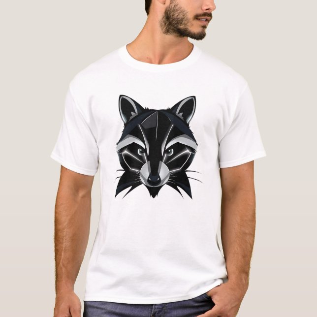Camiseta Arte de Rosto Flutuante (Frente)