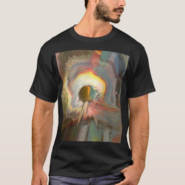 Camiseta Arte de rotação original (Frente)