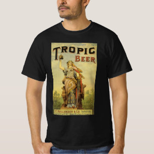 Camiseta Arte de rótulo de produto vintage, Gladiador da Ce