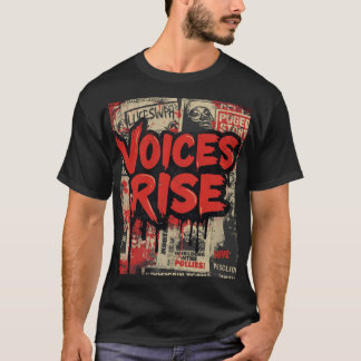 Camiseta Arte de Rua de Protesto
