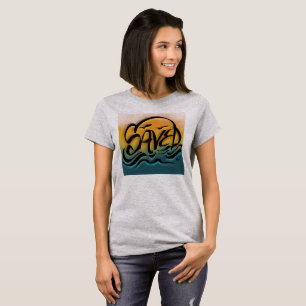Camiseta Arte de Rua Salva Estilo Airbrush Urbano