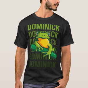 Camiseta Arte de Sapo - Nome Dominick