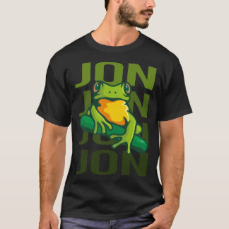 Camiseta Arte de Sapo - Nome Jon