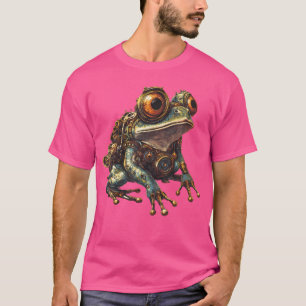 Camiseta Arte de Sapo Steampunk