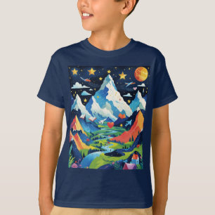 Camiseta Arte de Sonhos e Aspirações