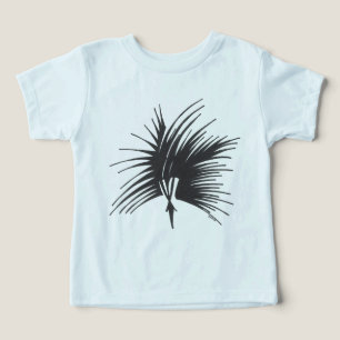Camiseta Arte de Tatuagem Tribal Abstrata para a Cabeça