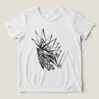 Arte de Tatuagem Tribal Abstrato Preto Branco