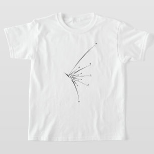 Camiseta Arte de Tatuagem Tribal Abstrato Preto e Branco 12