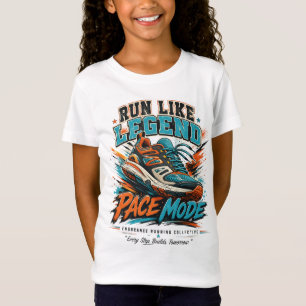 Camiseta Arte de Tênis de Corrida Retro no Estilo Legend Pa