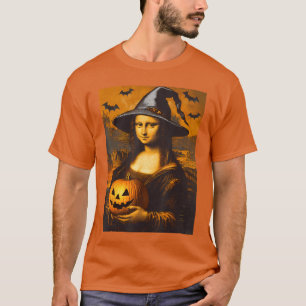 Camiseta Arte de terror de Halloween assustadora pintura de