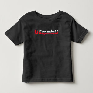 Camiseta Arte de Tipografia Indetectável do VIH UEqualsU