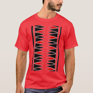 Camiseta Arte de triângulo geométrico minimalista