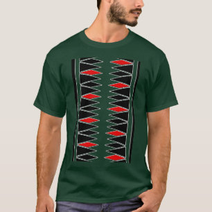 Camiseta Arte de triângulo geométrico minimalista