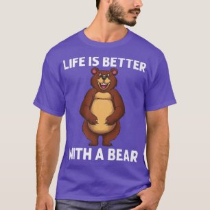 Camiseta Arte De Urso Engraçado Para Homens As Mulheres Urs