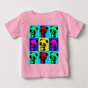 Camiseta Arte de Urso Panda Pequeno Fofo