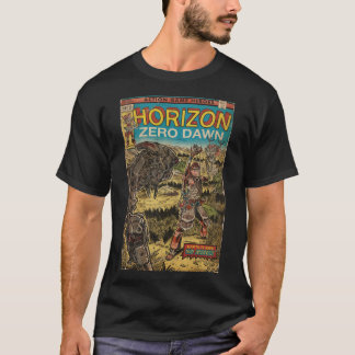 Camiseta Arte de ventoinha do cobrir de banda desenhada Hor
