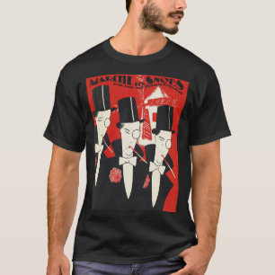 Camiseta Arte Deco snobs Ilustração