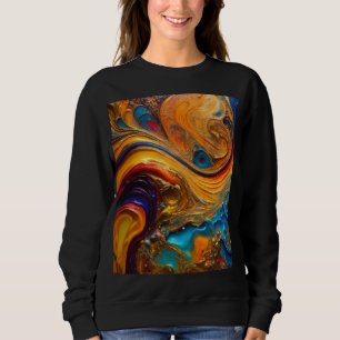 Camiseta arte design única feita por pincel